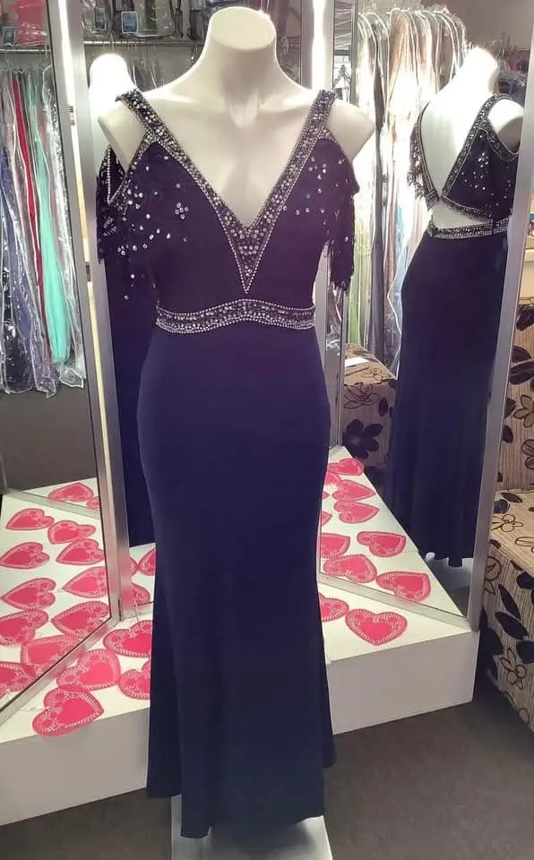 Beautiful women dress at the village closet