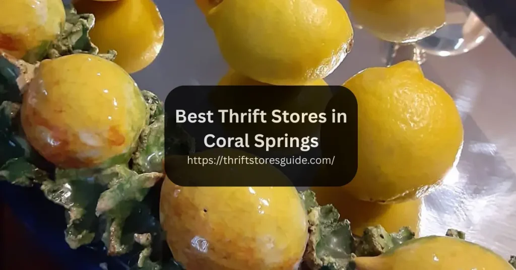 Best Thrift Stores in Coral Springs