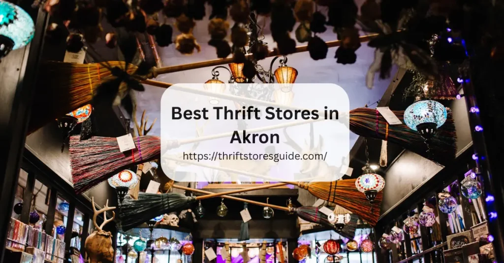 Best Thrift Stores in Akron Ohio
