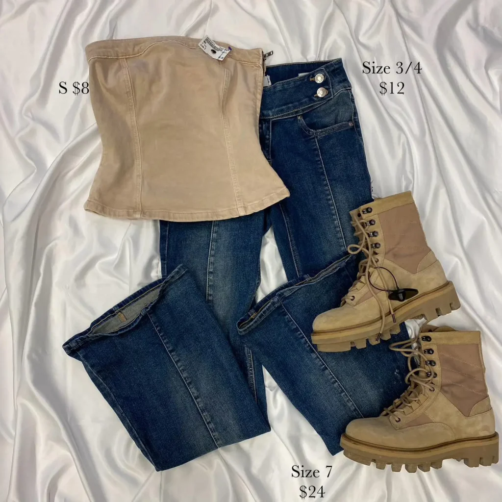 kids shoes and jeans at Plato's Closet Coral Springs